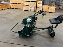 Load image into Gallery viewer, USED ALLETT BUCKINGHAM 30H PETROL REEL CYLINDER MOWER WITH TRAILING SEAT