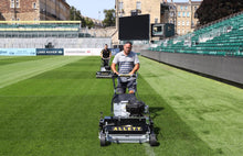 Load image into Gallery viewer, Allett Uplift 86 Vacuum Stadium Rotary Mower