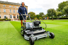 Load image into Gallery viewer, Allett Uplift 86 Vacuum Stadium Rotary Mower