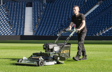Load image into Gallery viewer, Allett Uplift 86 Vacuum Stadium Rotary Mower