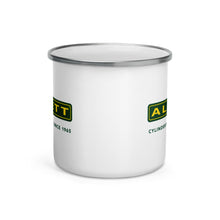 Load image into Gallery viewer, ALLETT Cylinder Mowers Since 1965 Enamel Mug