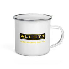Load image into Gallery viewer, ALLETT Pro Cylinder Mowers Since 1965 Enamel Mug