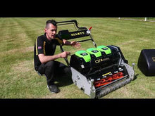 Load and play video in Gallery viewer, Allett C-Range Evolution 82V Battery Powered Quick Change Catridge Reel Cylinder Mower