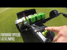Load and play video in Gallery viewer, Allett C-Range Evolution 82V Battery Powered Quick Change Catridge Reel Cylinder Mower
