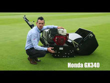 Load and play video in Gallery viewer, Allett Regal Gas Powered Reel Cylinder Mower with Honda Engine