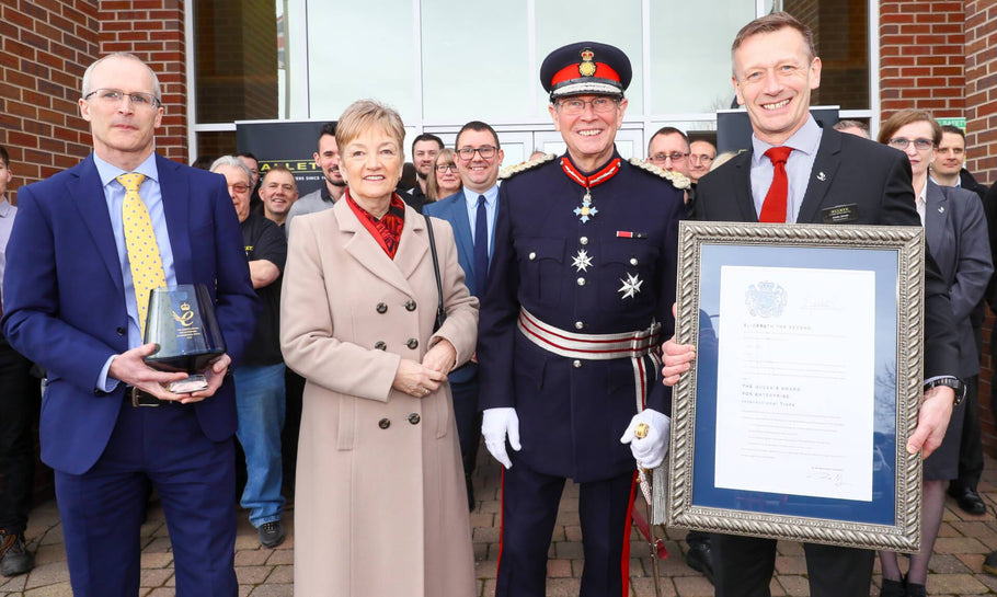 Allett Celebrate Queen's Award Success With Visit of the Lord Lieutenant - February 14th 2020