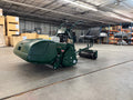 USED ALLETT BUCKINGHAM 30H PETROL REEL CYLINDER MOWER WITH TRAILING SEAT