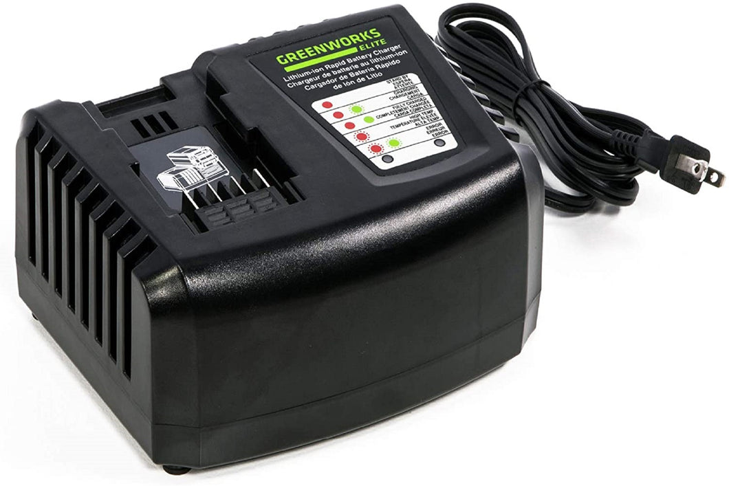 GreenWorks 40V Lithium-Ion Rapid Battery Charger For Liberty Mowers