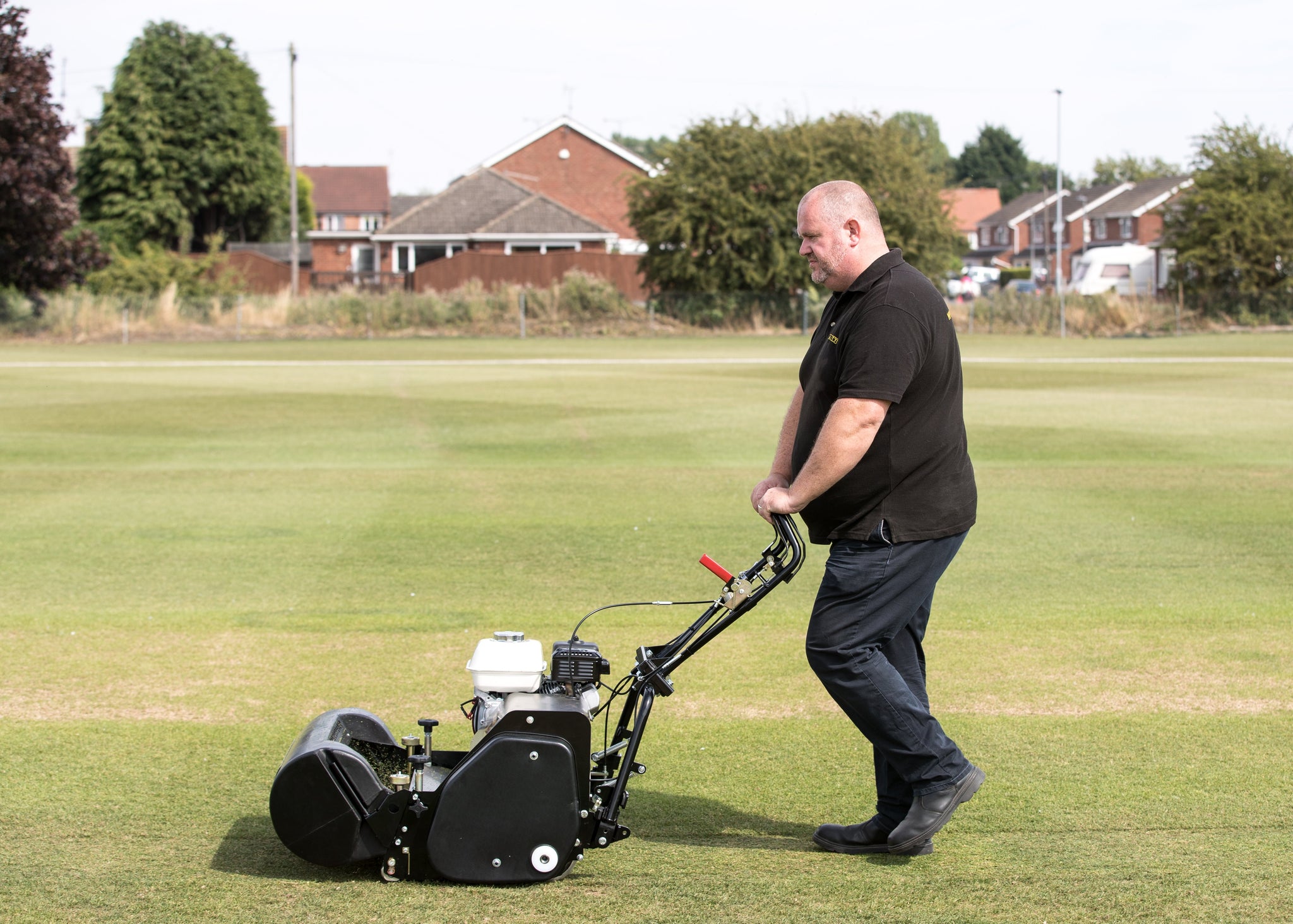 Allett Tournament Gas Powered Reel Cylinder Mower with Honda