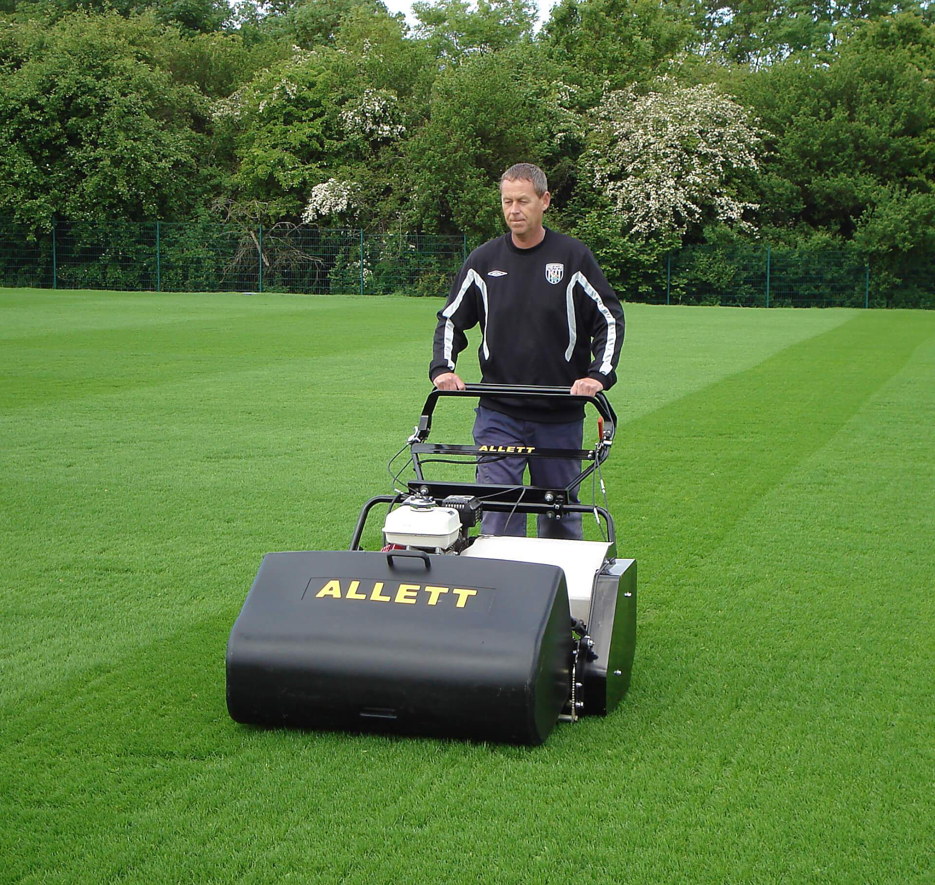 Allett Tournament Gas Powered Reel Cylinder Mower with Honda