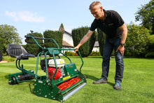 Load image into Gallery viewer, Allett Buckingham Petrol Reel Cylinder Mower
