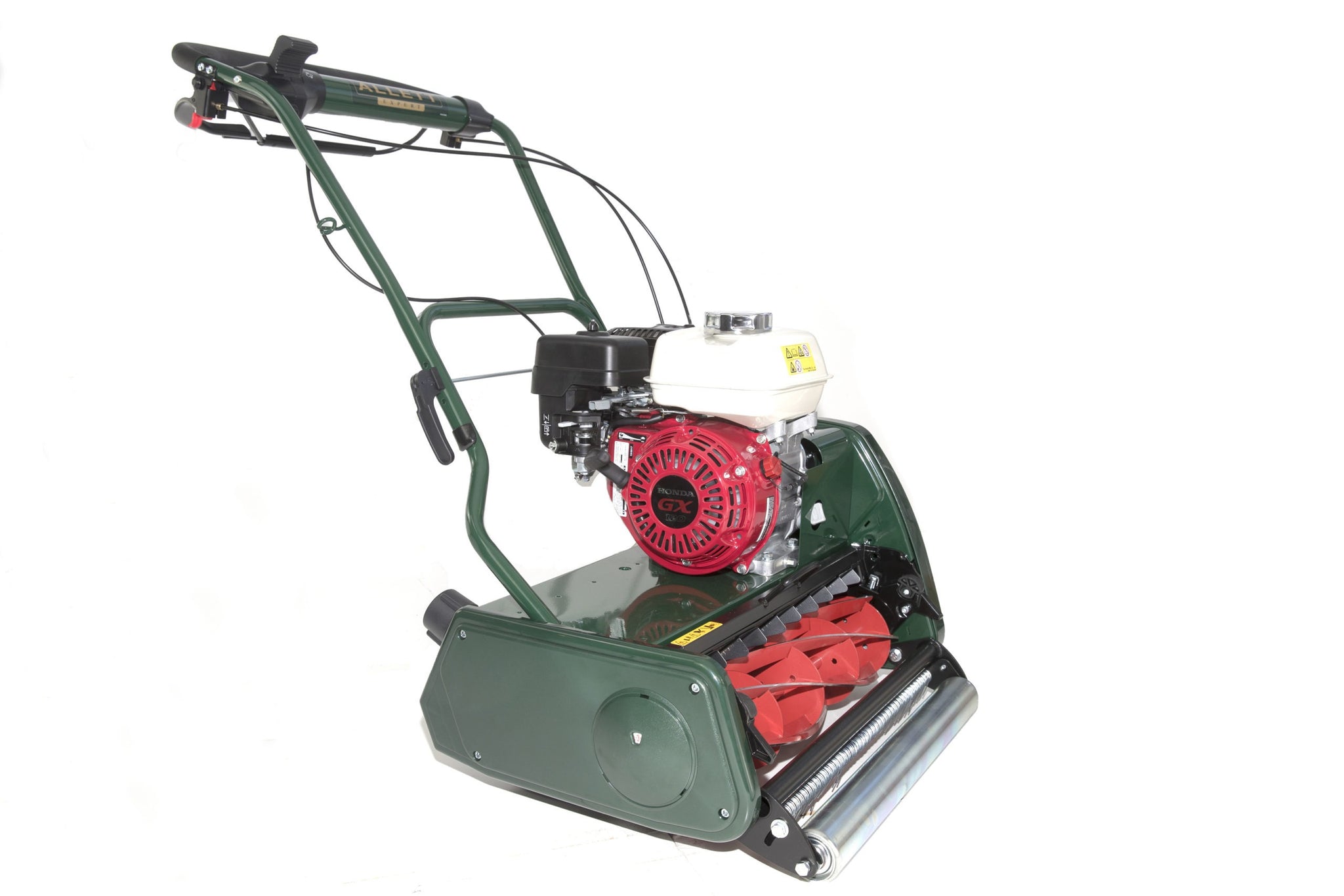 Gas powered reel mower discount
