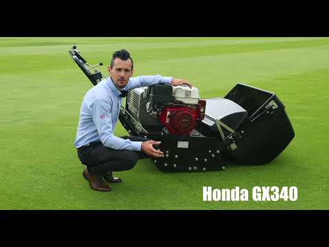 Allett Regal Gas Powered Reel Cylinder Mower with Honda Engine