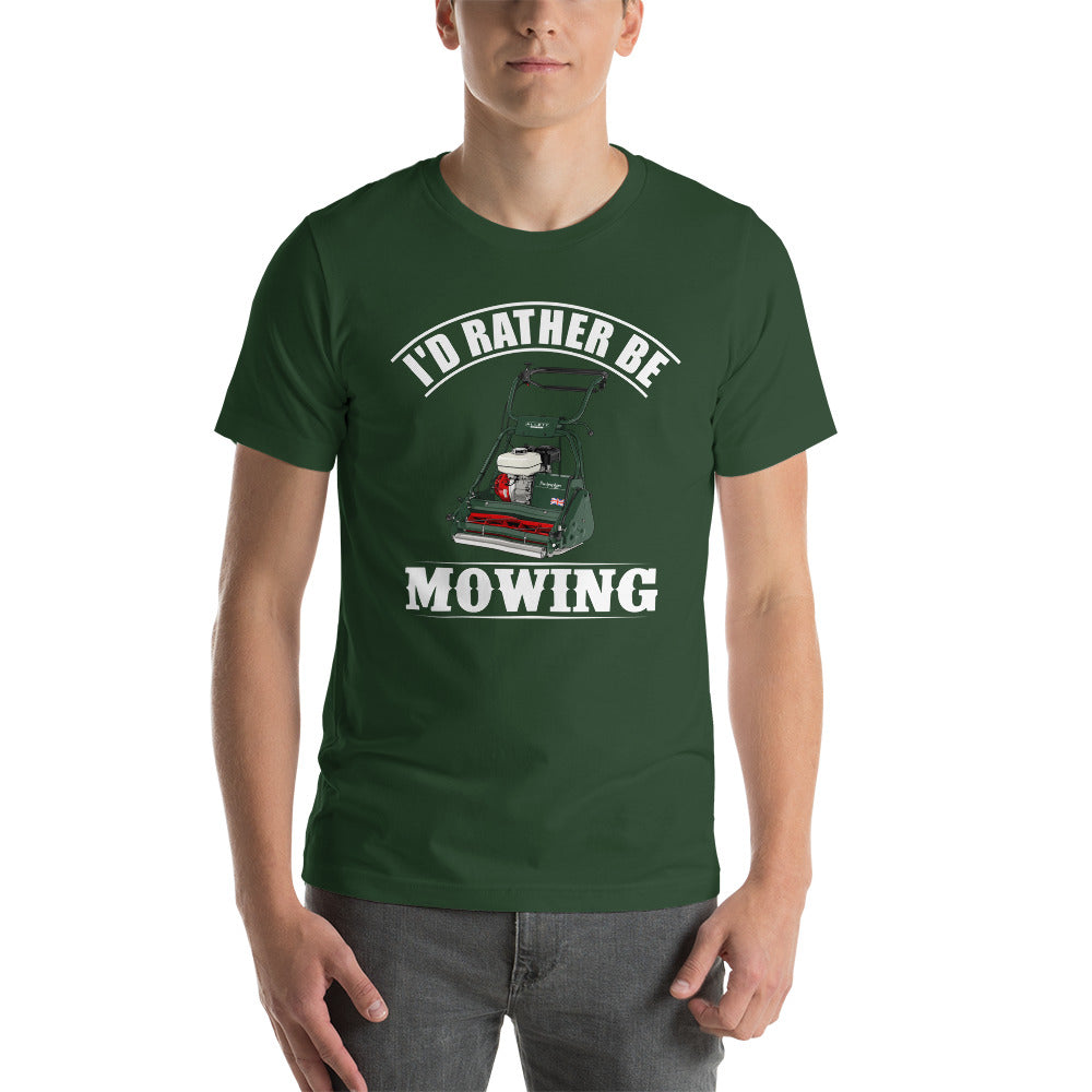 ALLETT I'd Rather Be Mowing T-Shirt