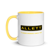 Load image into Gallery viewer, ALLETT Pro Cylinder Mowers Since 1965 Mug with Color Inside
