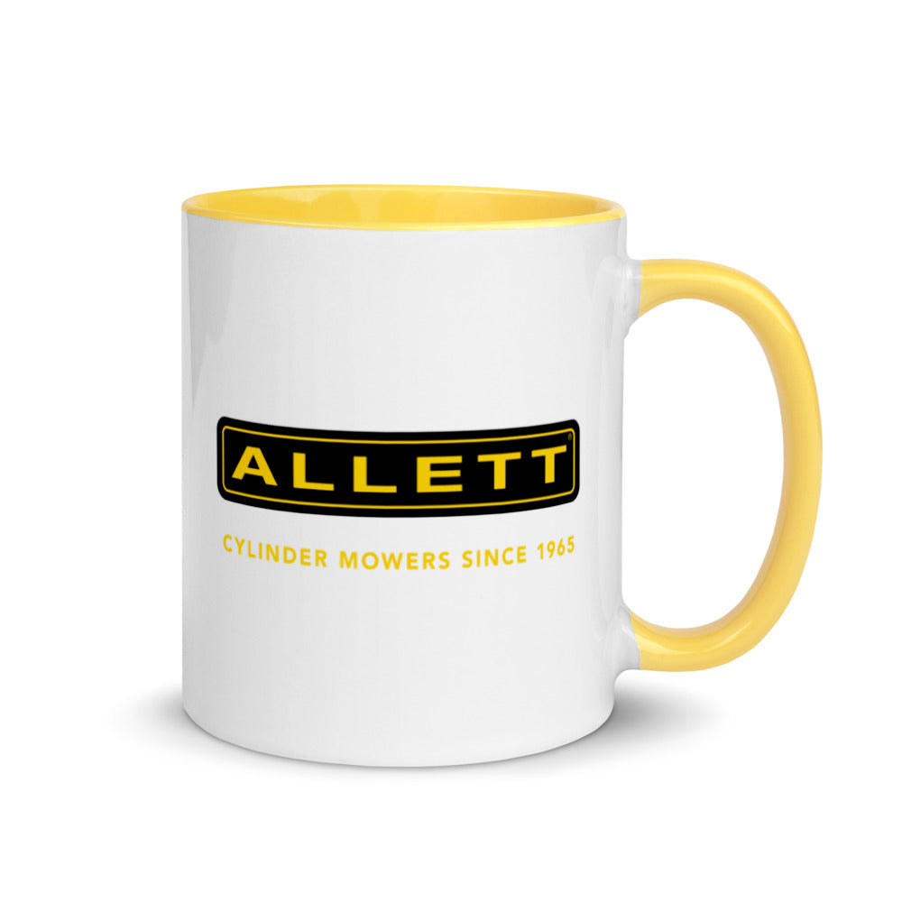 ALLETT Pro Cylinder Mowers Since 1965 Mug with Color Inside